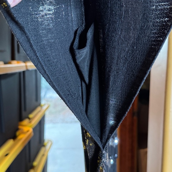 I.N. Studio Black and Silver Sequin Jumpsuit Size Medium - Picture 7 of 11